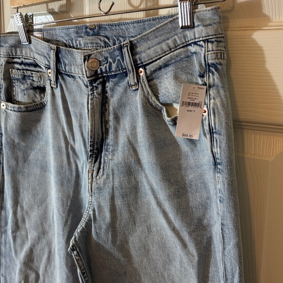 GAP Women's Light Blue Straight Leg Jeans - Picture 3 of 11